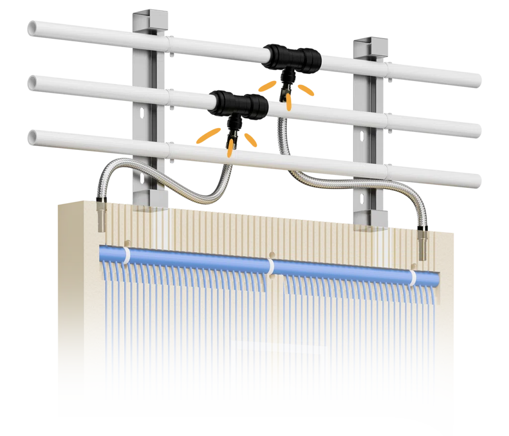 Das Anschlussset der ClimatePower Flächenheizung: Wandheizung / Deckenheizung einfach gemacht