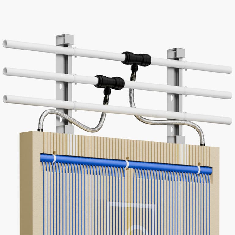 ClimatePower Deckenheizung mit Anschlussset