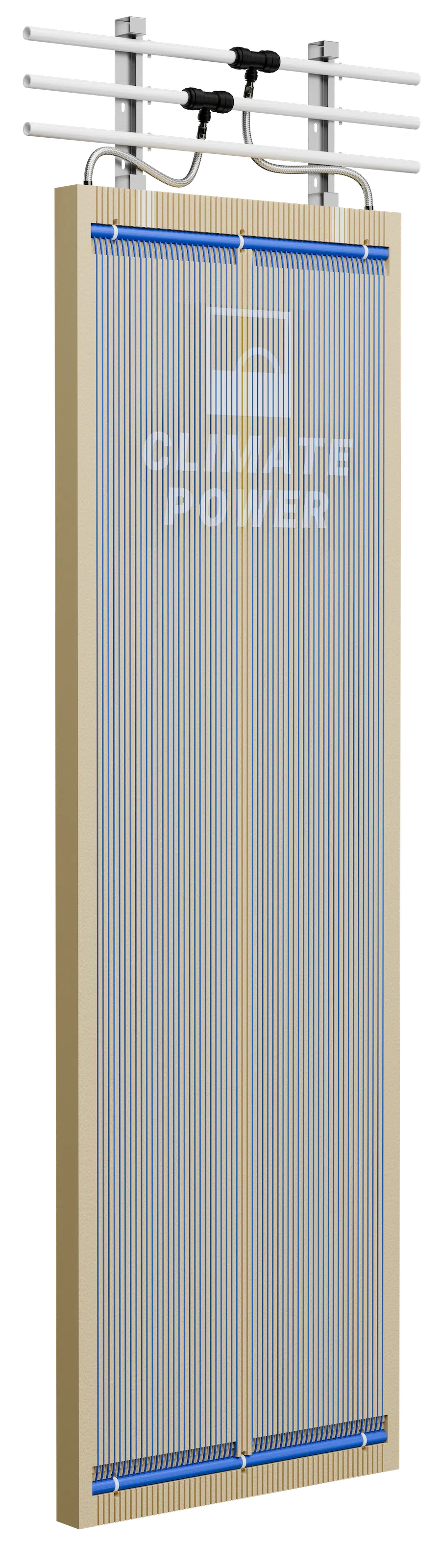 ClimatePower Flächenheizung Grafik